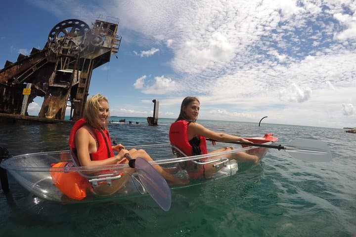 Moreton Island Day Trip: Kayak, Snorkel & Sandboard from Brisbane or the Gold Coast