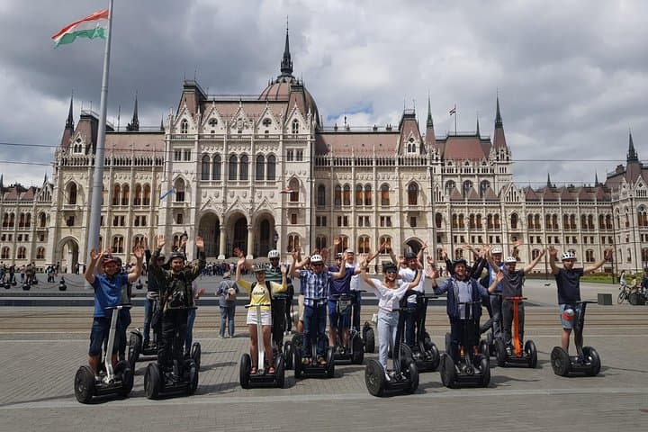 Budapest Segway Trial Near Parliament — Quick Intro Ride
