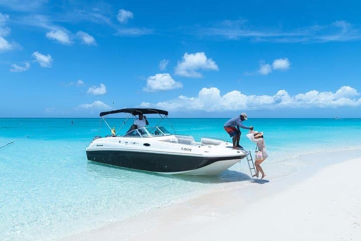 Private Boat Tours from Providenciales: Snorkel, Swim with Dolphins & Visit Iguana Island photo 1