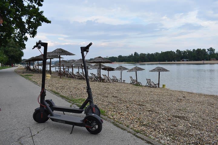 Ada Lake E-Scooter and Beach Day in Belgrade photo 4