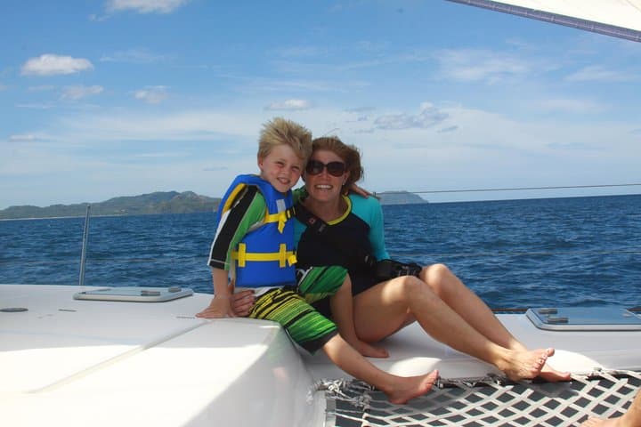 Private Morning Catamaran Cruise in Playa Flamingo: Snorkel, Kayak & Beach Stops photo 6