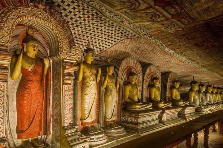 Dambulla and Sigiriya Day Tour from Colombo: Sigiriya Fortress, Dambulla Caves & Minneriya Safari photo 2