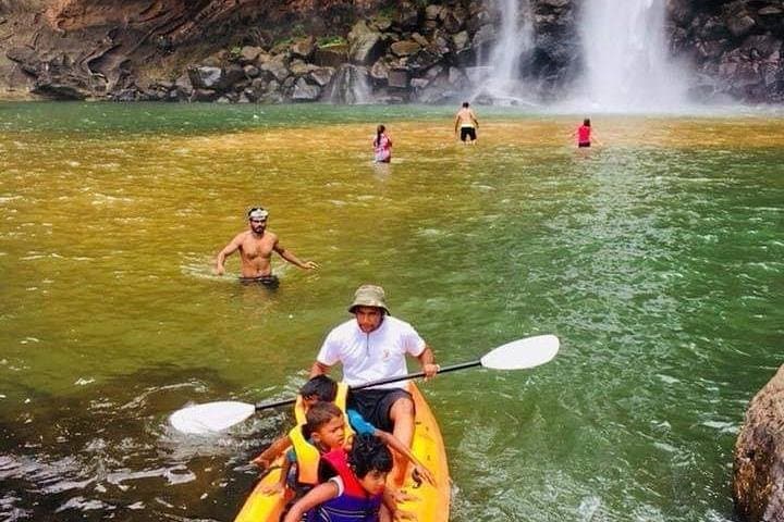 Hikkaduwa White Water Rafting at Sandun Waterfall — Short River Rafting Near Galle photo 6