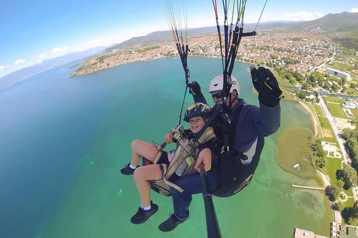 Paragliding Lake Ohrid: Tandem Flights from Cuba Libre Beach photo 2