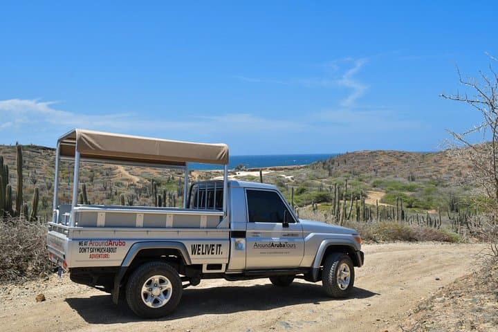 Aruba Outback Safari Jeep Tour: Arikok National Park, Natural Pool (Conchi) & California Lighthouse photo 2