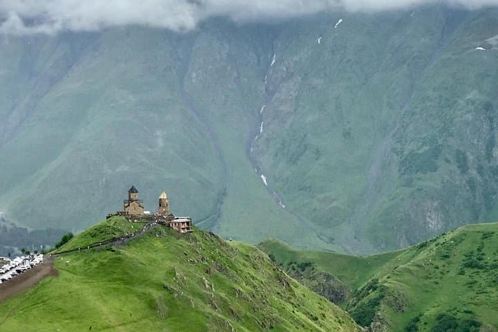 Kazbegi Day Trip: Gergeti Church, Gudauri & Ananuri Fortress from Tbilisi