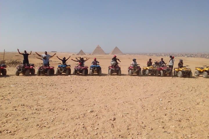 Quad Bike & Camel Safari at the Great Pyramids: Sunset Desert Adventure photo 2