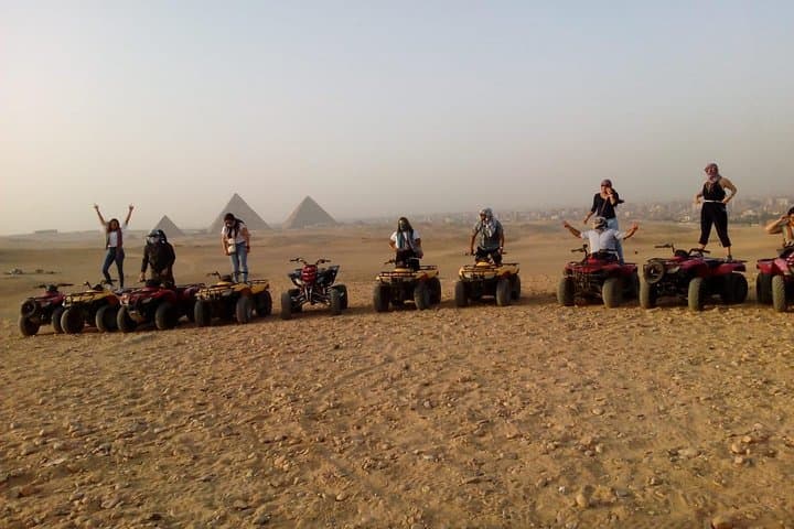 Quad Bike & Camel Safari at the Great Pyramids: Sunset Desert Adventure photo 5