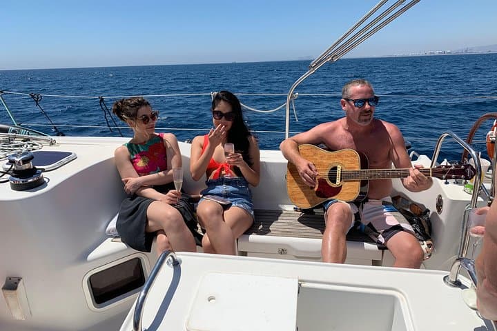 Barcelona Private Sailing Tour: 2-Hour Coastal Cruise with Drinks photo 4
