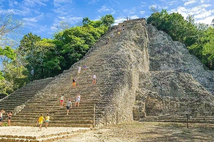 Coba, Tulum & Cenote Swim: Full-Day Ruins, Beach & Freshwater Dip in the Riviera Maya photo 1