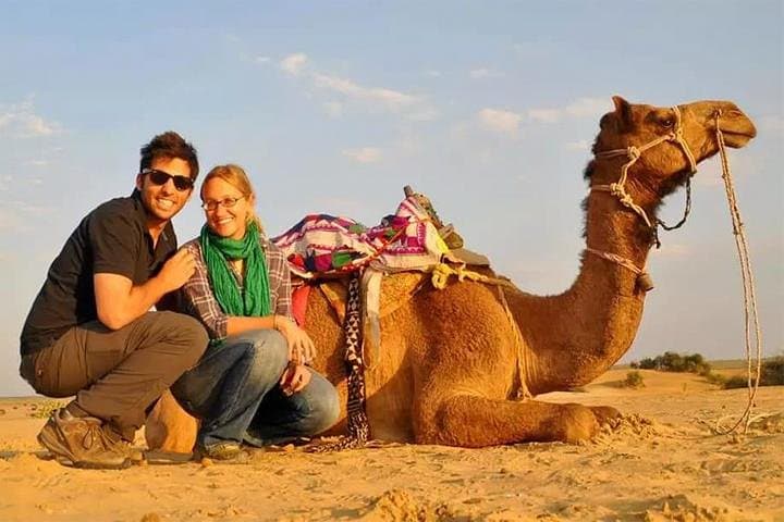 Dubai Desert Dinner Safari: Dune Bashing, Camel Ride & Sandboarding photo 2