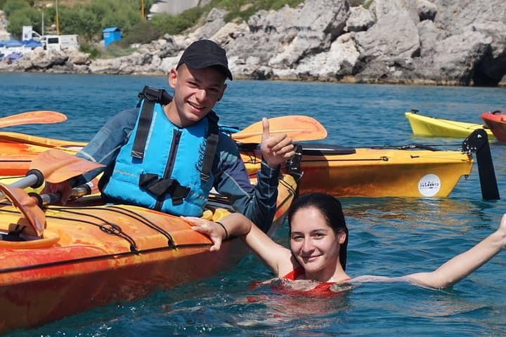 Rhodes Sea Kayaking: Paddle Anthony Quinn Bay, Sea Caves & Snorkel photo 3