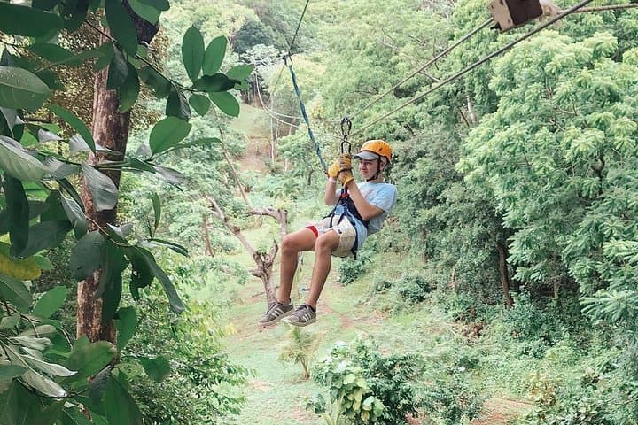 Roatan Canopy Zipline Tour: Treetop Ziplines, Ocean Views & Beach Time photo 4