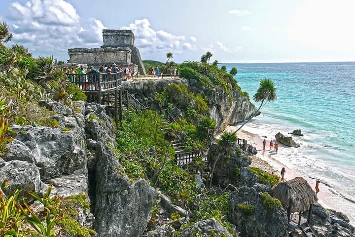 Half-Day Tulum & Sak Aktun Cenote Tour from Cancun: Private Ruins Visit and Cave Swim photo 3