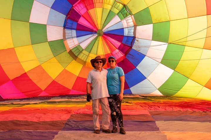 Ibiza Sunrise Hot Air Balloon: Private Flight for Two with Breakfast