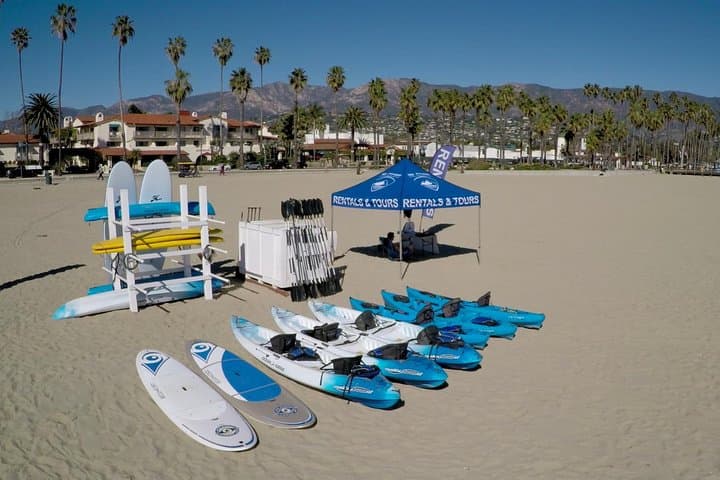 Paddle West Beach: Kayak & SUP Rentals at Stearns Wharf, Santa Barbara photo 2