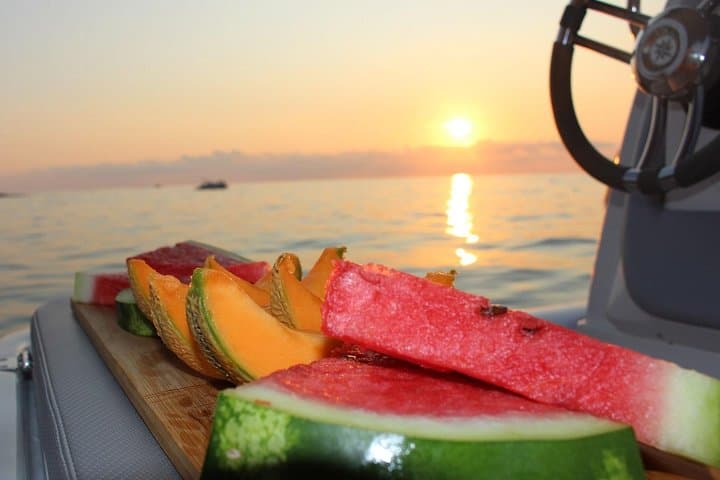 Sunset Aperitif and Snorkel off Tropea — Blue Grotto & Lovers' Cave