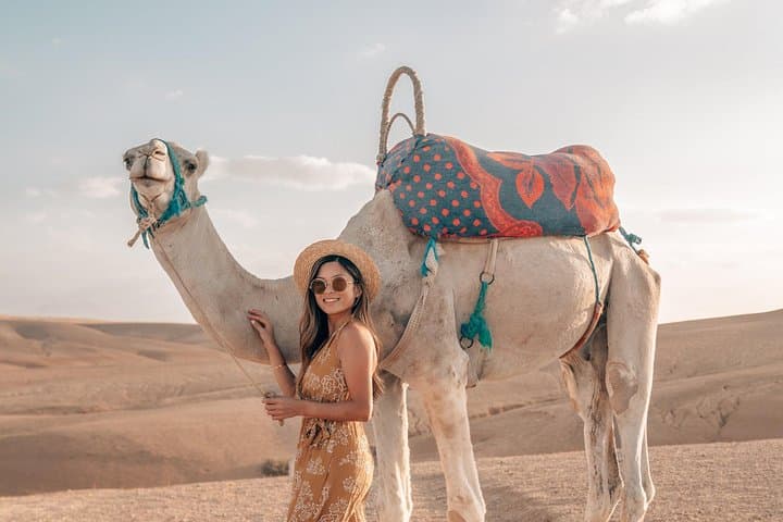 Agafay Desert Day Trip from Marrakech with Camel Ride and Atlas Views photo 2