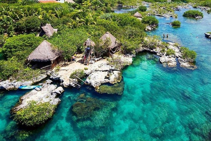 Snorkel Yal-Kú Lagoon and Underground Cenote: Private Akumal Snorkeling Tour