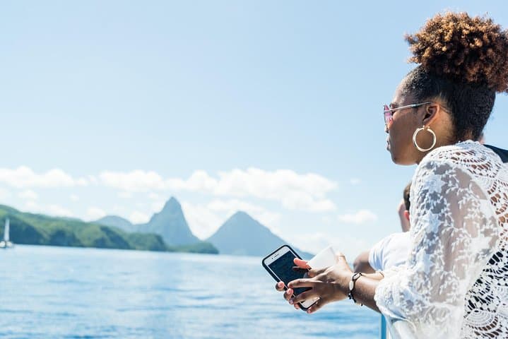Soufriere Hop & Drop Boat Transfer with Snorkel Stop (From Castries) photo 2