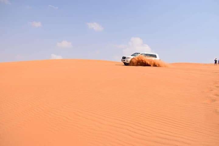 Private Morning Desert Safari in Lahbab: Dune Bashing, Quad Biking & Camel Rides photo 1