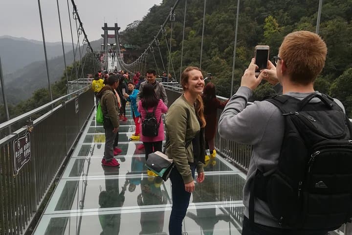 Gulong Gorge Skywalk and Waterfall Private Tour from Guangzhou photo 5