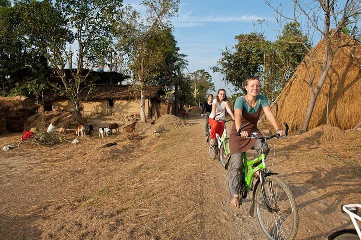 Cycling the Lowlands of Nepal: Tharu Villages & Lothar Dam Ride near Chitwan photo 5