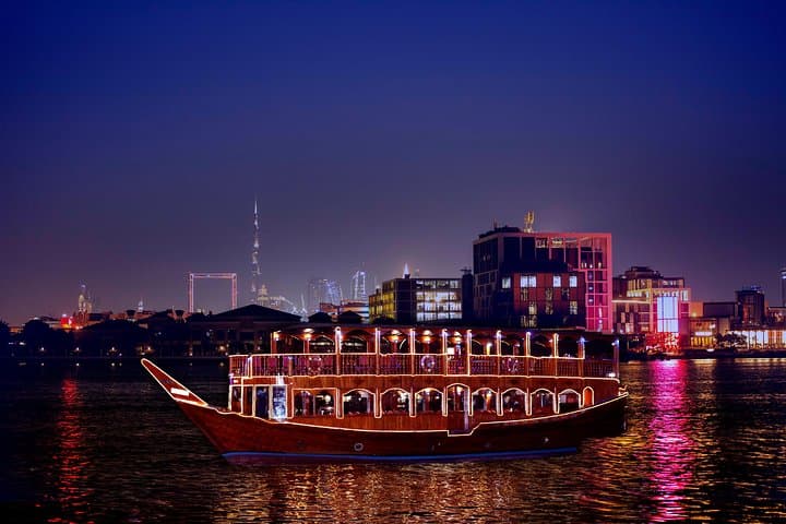 Dubai Creek Luxury Dhow Dinner Cruise: Evening Buffet & Skyline Views photo 6