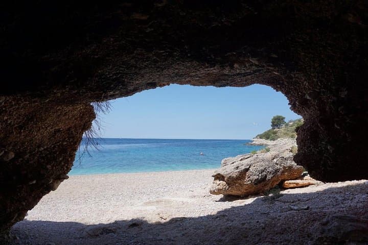 Private Hvar, Pakleni, Brač & Šolta Boat Tour from Trogir — Hidden Beaches, Snorkel & Naval Tunnels photo 4