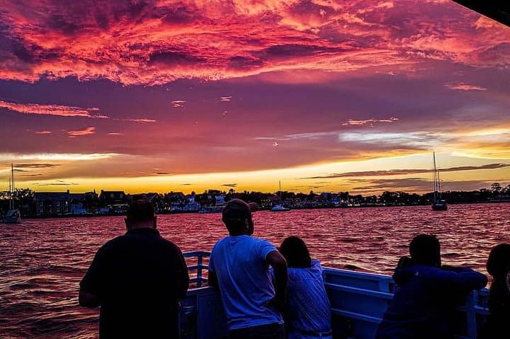 St. Augustine Sunset Harbor Cruise: Evening Boat Tour & Historic Bayfront Views