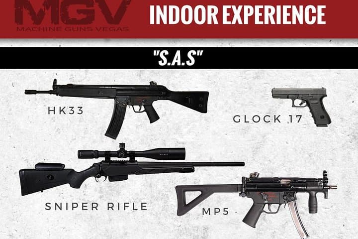SAS Shooting Experience Las Vegas — Fire Glock, MP5, HK33 & Sniper Rifle photo 5
