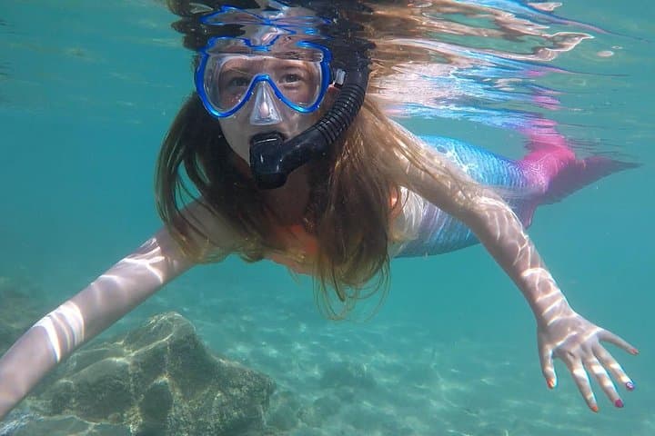 San Juan Mermaid Snorkel Experience at Escamron Beach with Video