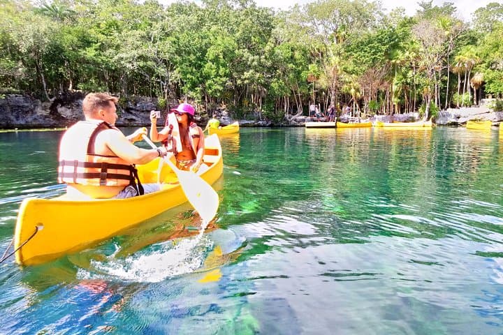 Tankah 4 Cenotes and Zip-Line Mayan Adventure — Tulum’s Underground Rivers and Jungle Flight