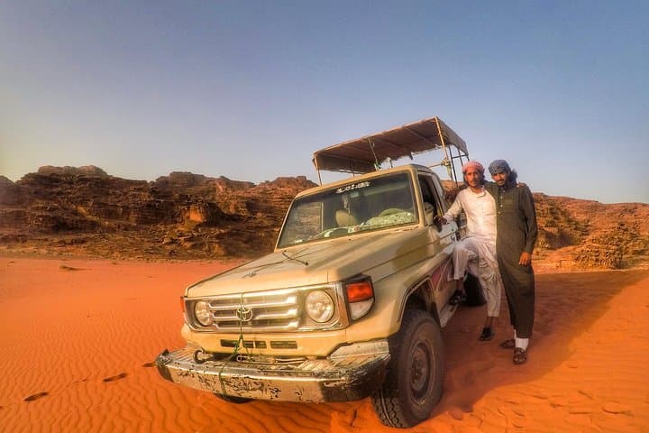 Wadi Rum Full-Day Jeep Tour: Lawrence's Spring, Sand Dunes & Burdah Sunset photo 4