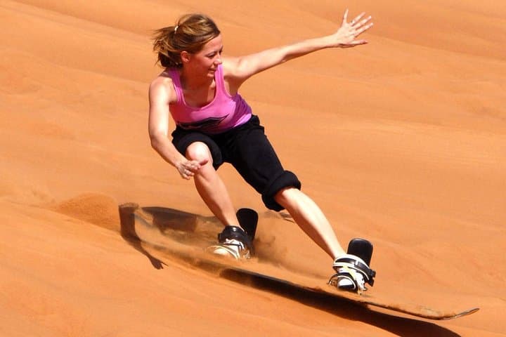 Morning Dubai Desert Safari: Sandboarding, Dune Bashing & Sunrise Camel Ride photo 3