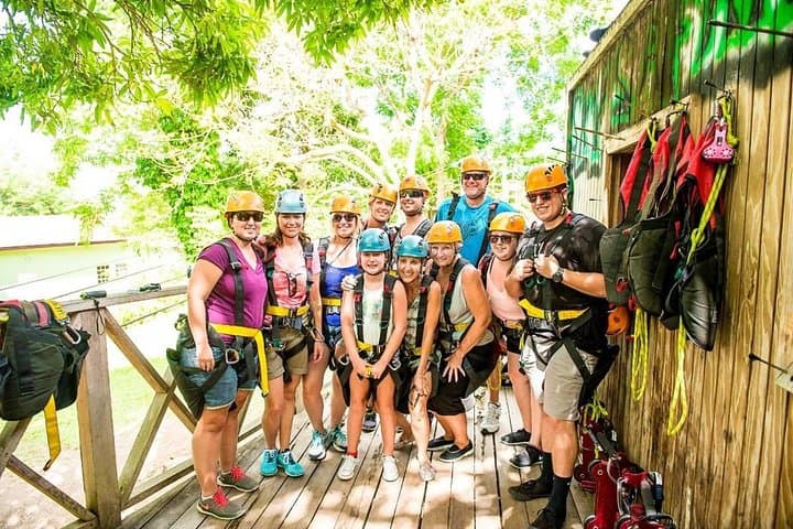 St. Kitts Zipline at Sky Safari — Wingfield Estate Canopy Tour photo 3
