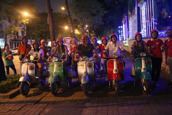 Hanoi Vespa Night Street Food Tour — Backstreets, Banh Mi & River Views photo 5