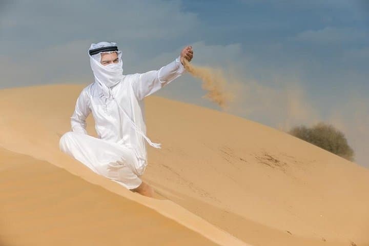Dubai Sunset Desert Safari and Half-Day City Tour: Dune Bashing, Camel Rides & Iconic Sights photo 4