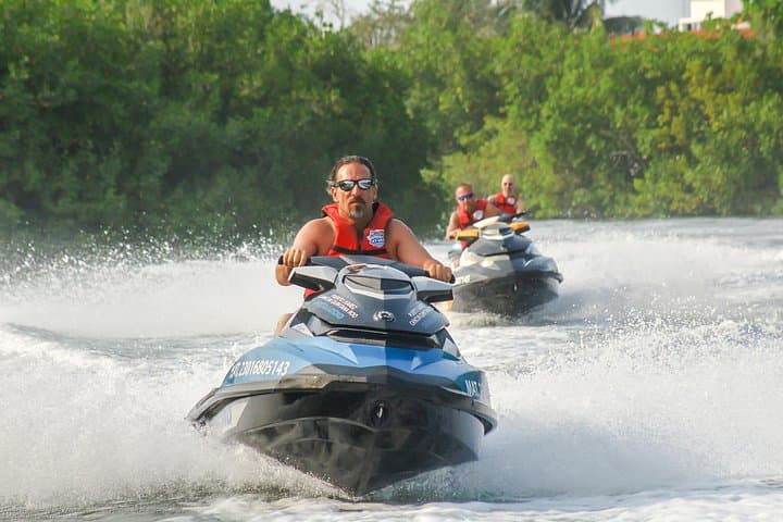 High-Speed Mangrove Jet Ski Tour in Cancun — Single Rider Adventure