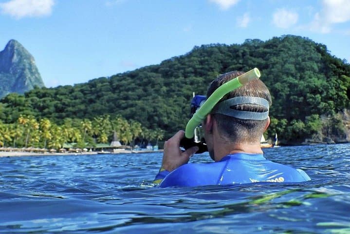 St. Lucia Snorkel at Anse Chastanet: Land Taxi to a Marine Reserve photo 2