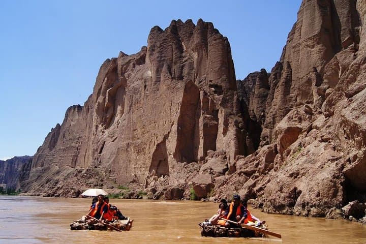 Private Day Tour to Yellow River Stone Forest from Lanzhou — Cable Car & Raft Options photo 3