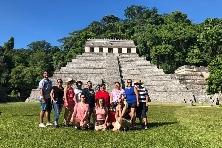 Palenque, Agua Azul & Misol‑ha: Day Tour from San Cristóbal to Waterfalls and Mayan Ruins