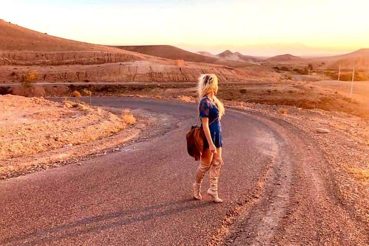 Agafay Desert Adventure: Camel Ride, Quad Biking & Atlas Sunset from Marrakech