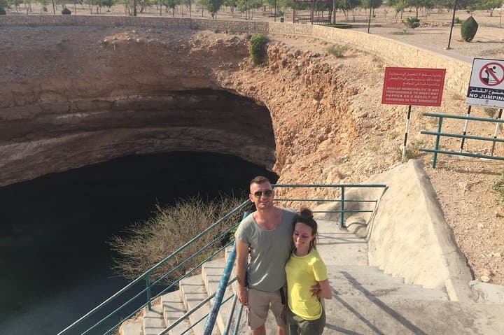 Private Wadi Shab Day Trip from Muscat with Bimmah Sinkhole and Lunch photo 5