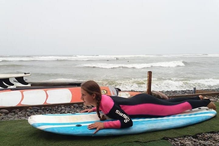 YogaSurf at Playa Redondo II: Half-Day Surf and Yoga Session Near Lima photo 3