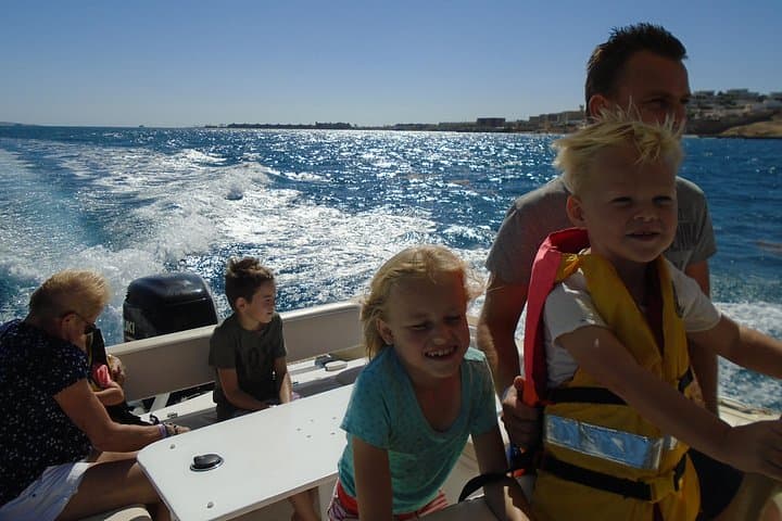 Hurghada Private Speedboat: Dolphin Watching, Snorkeling & Island Stops on the Red Sea photo 3
