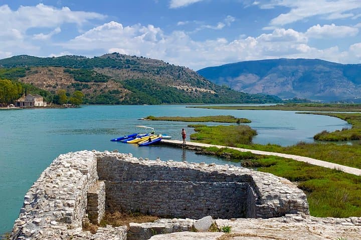 Kayak Butrint to Ali Pasha Castle: UNESCO Coastline Day Tour from Saranda