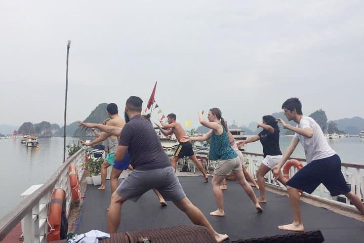 Ha Long Bay 2D1N 4-Star Cruise — Caves, Kayaks & Sunset Decks photo 6