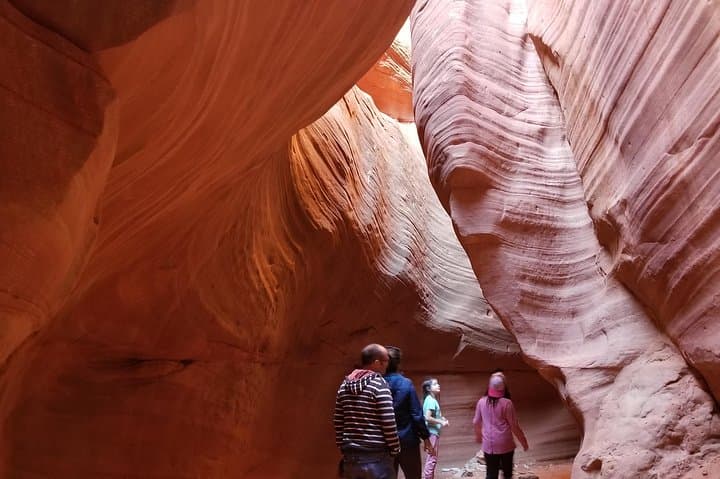 Peek-A-Boo Slot Canyon UTV Adventure from Kanab — Sand Dunes, Slot Hike & Sandboarding photo 3