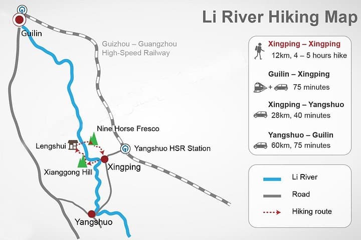 Li River Hike to Xingping & Xianggong Hill — Full-Day Private Tour from Guilin photo 1